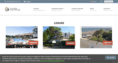Desktop Screenshot of gallerinihotels.com